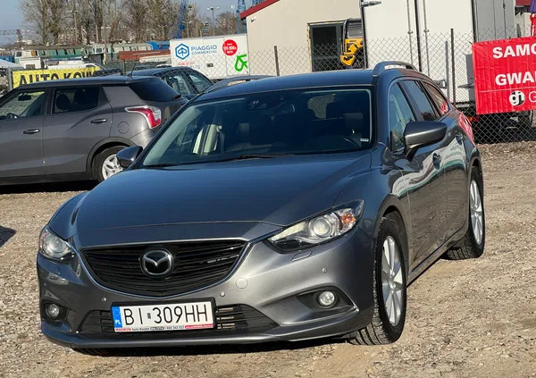 mazda Mazda 6 cena 44900 przebieg: 184000, rok produkcji 2013 z Blachownia